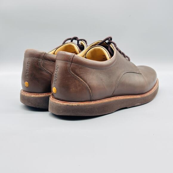 Samuel Hubbard Shoes Mens 11 Brown Leather Oxford Vibram Casual Sneakers Comfort main image 4